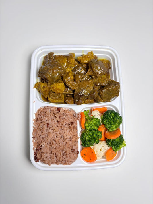 Curry Goat (Bone-In) 32oz Container